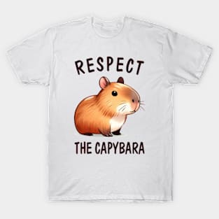 Respect The Capybara T-Shirt